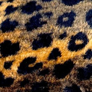 Leopard Print Throw Blanket (New)
